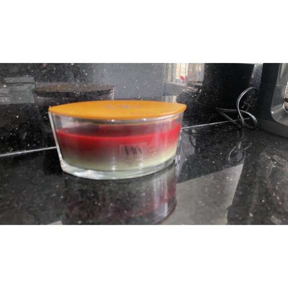 WoodWick Trilogy Candle Crimson Berries Fraser Fir White Teak 16oz New No Box - Picture 16 of 16